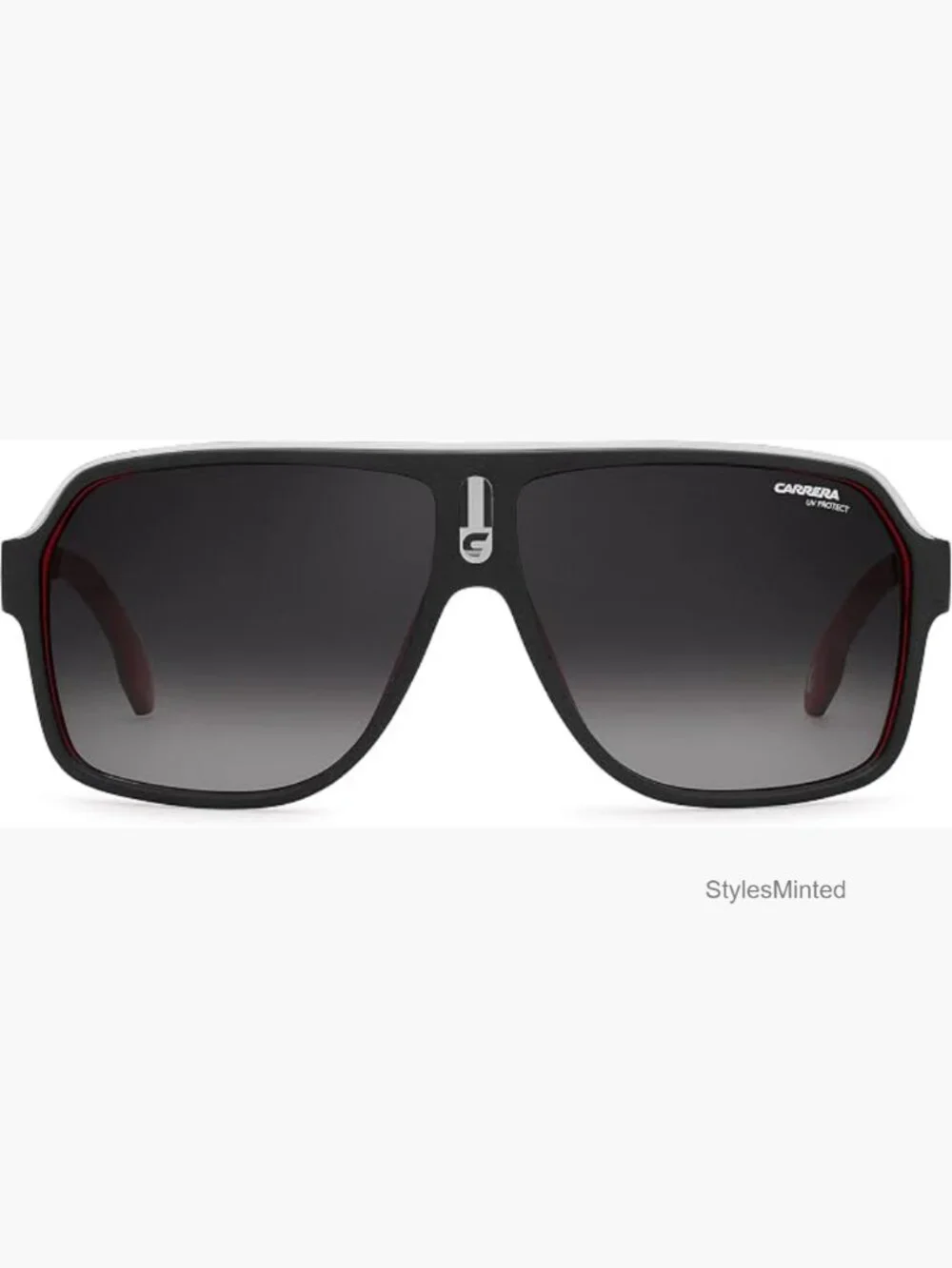 Square Shield Sunglasses with Gradient Lenses